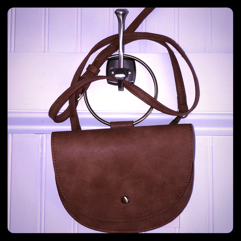 Anthropologie Bracelet Bag, Brown